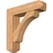 Ekena Millwork Legacy Craftsman Smooth Bracket w/ Offset Brace, Western Red Cedar, 7 1/2"W x 30"D x 30"H BKT0806X30X30LEC04SWR - alternate 1